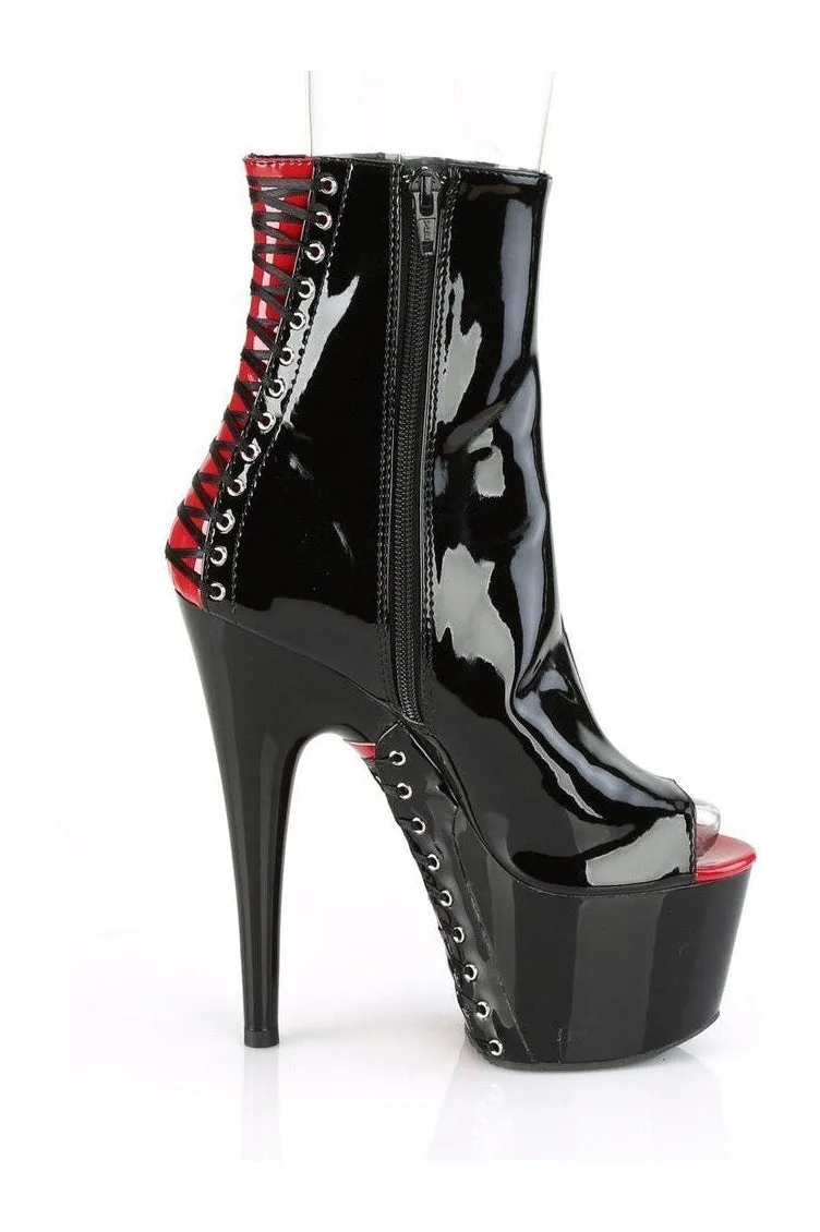 ADORE-1025 Exotic Boot | Black Patent