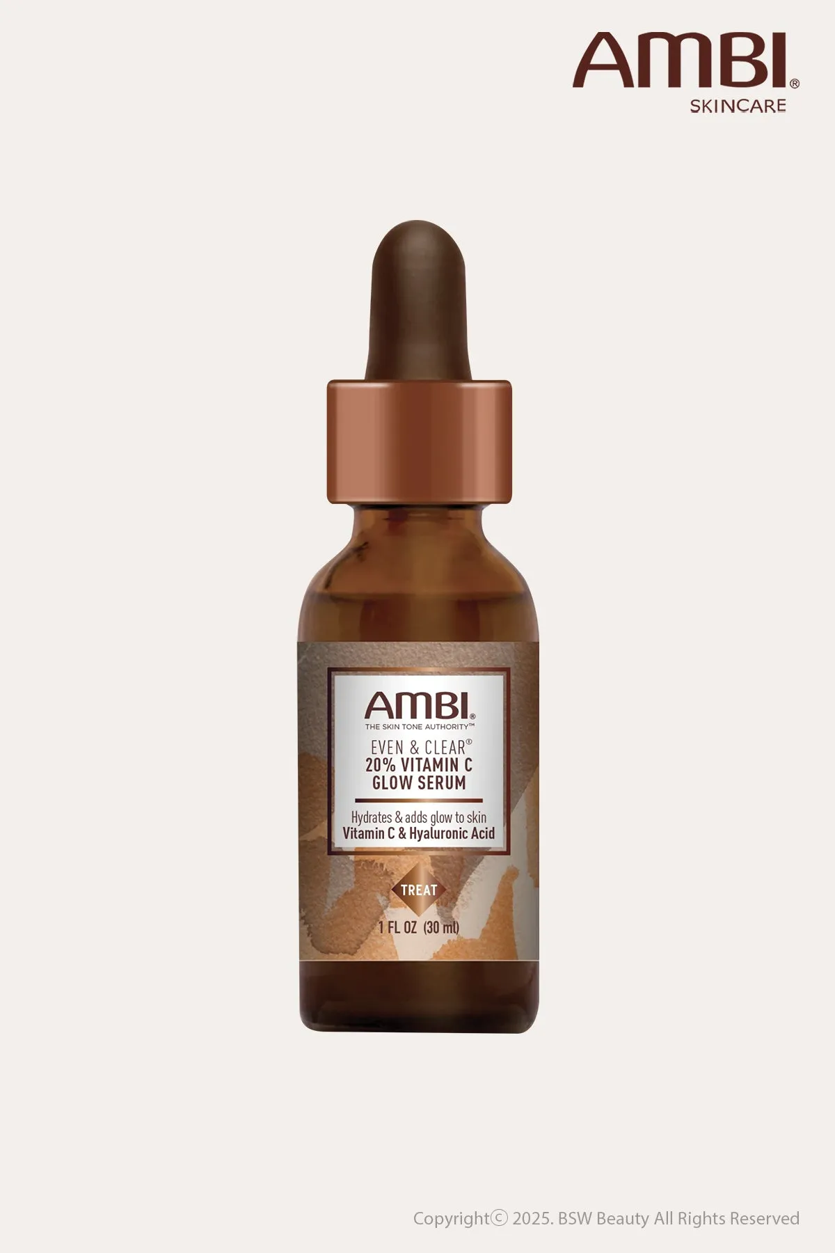 AMBI EVEN & CLEAR 20% VITAMIN C GLOW SERUM  1oz