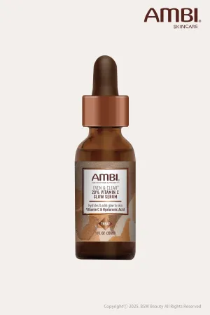 AMBI EVEN & CLEAR 20% VITAMIN C GLOW SERUM  1oz