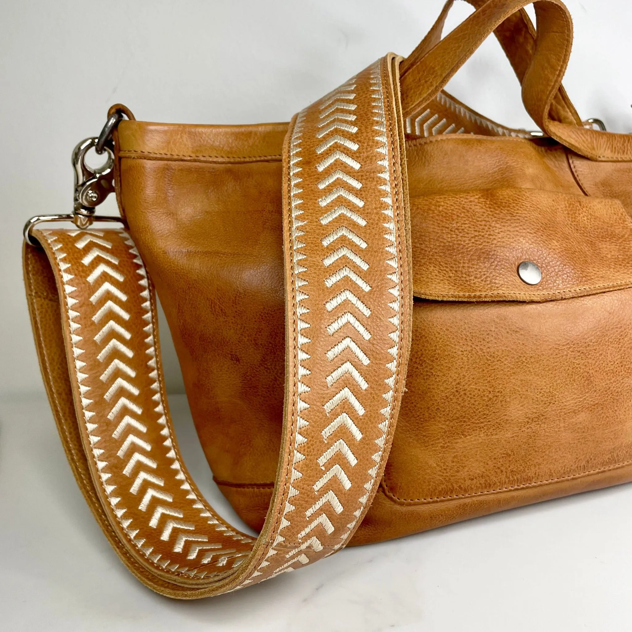 Archer Leather Shoulder Strap