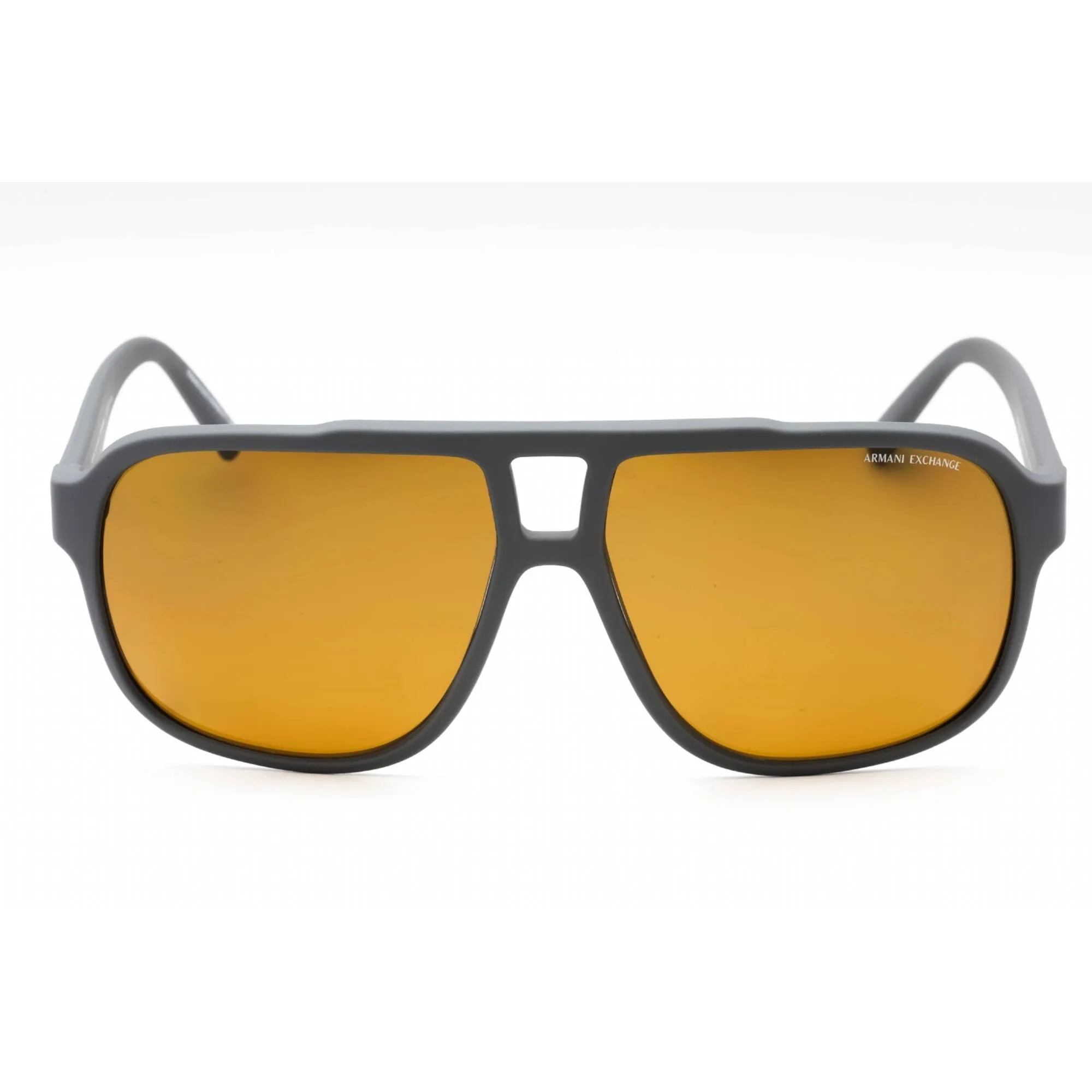 Armani Exchange Men's Sunglasses - Matte Grey Navigator Full Rim | 0AX4104S 824983