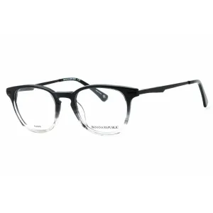 Banana Republic Men's Eyeglasses - 48mm Shaded Black Grey Full Rim | Jayvon 0U76 00