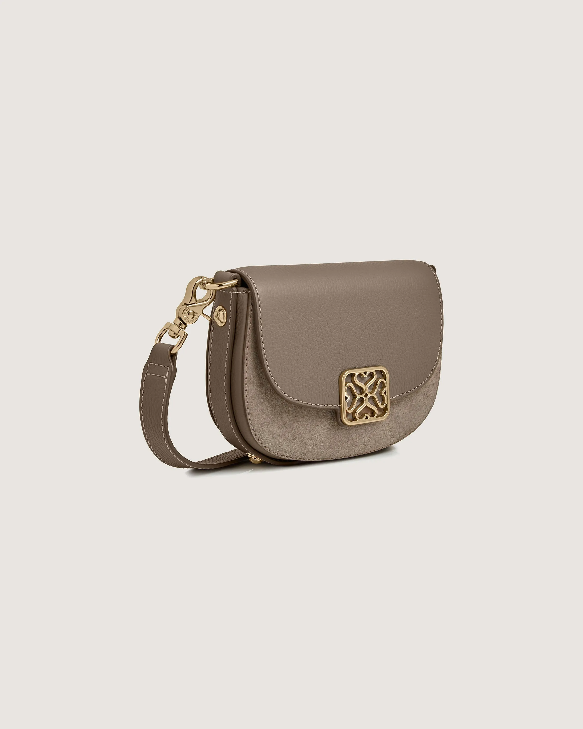 Bay Mini - Taupe Suede