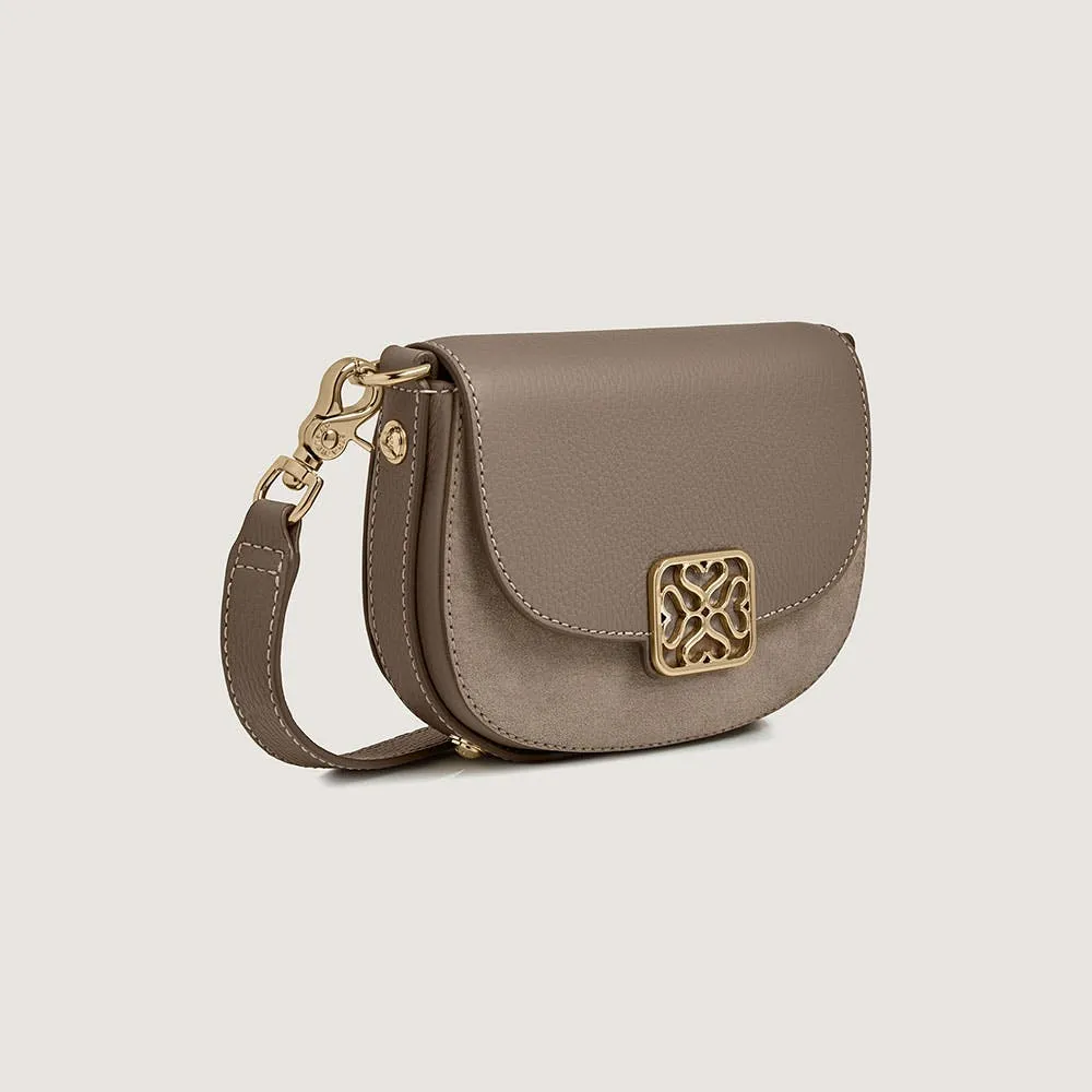 Bay Mini - Taupe Suede