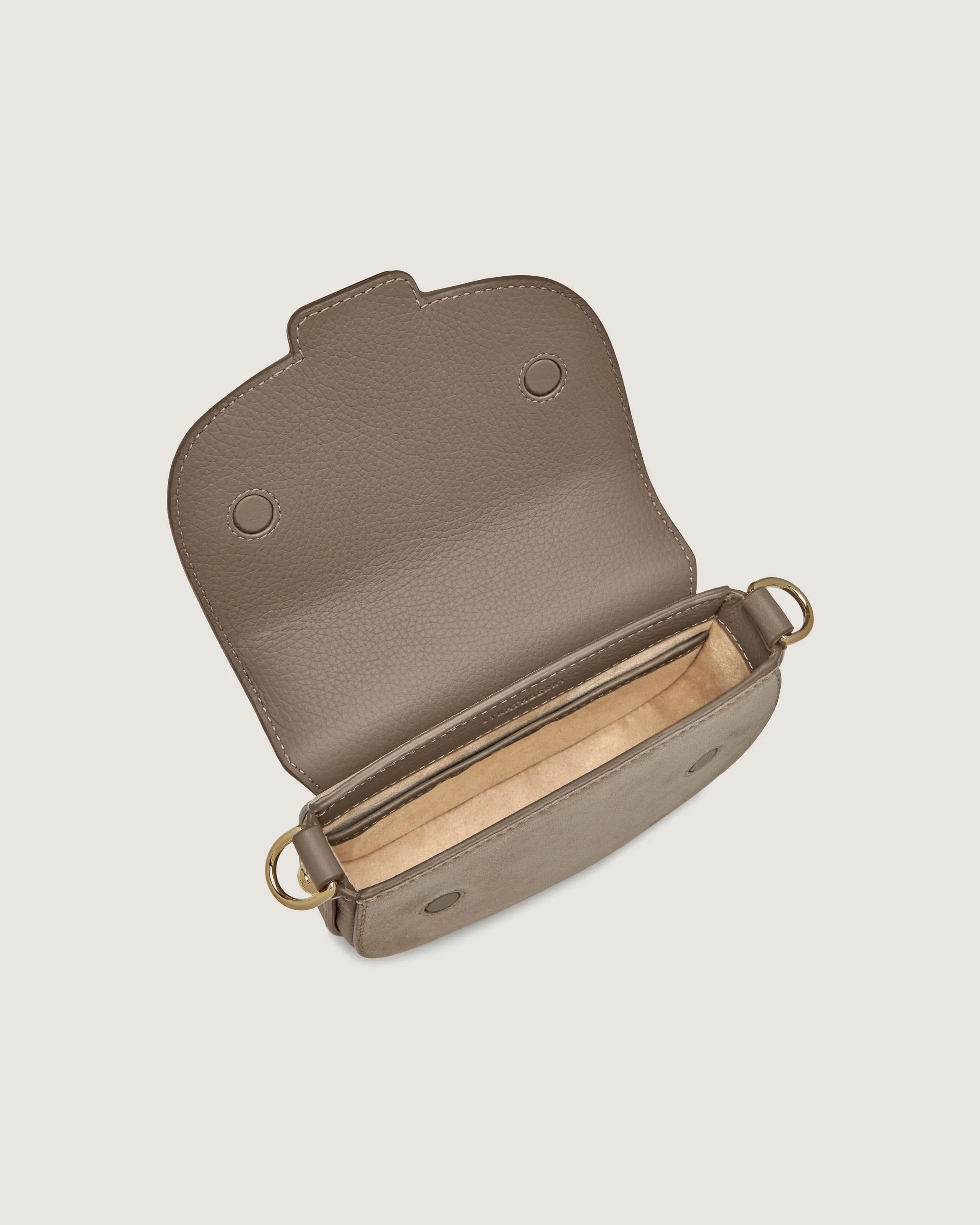 Bay Mini - Taupe Suede