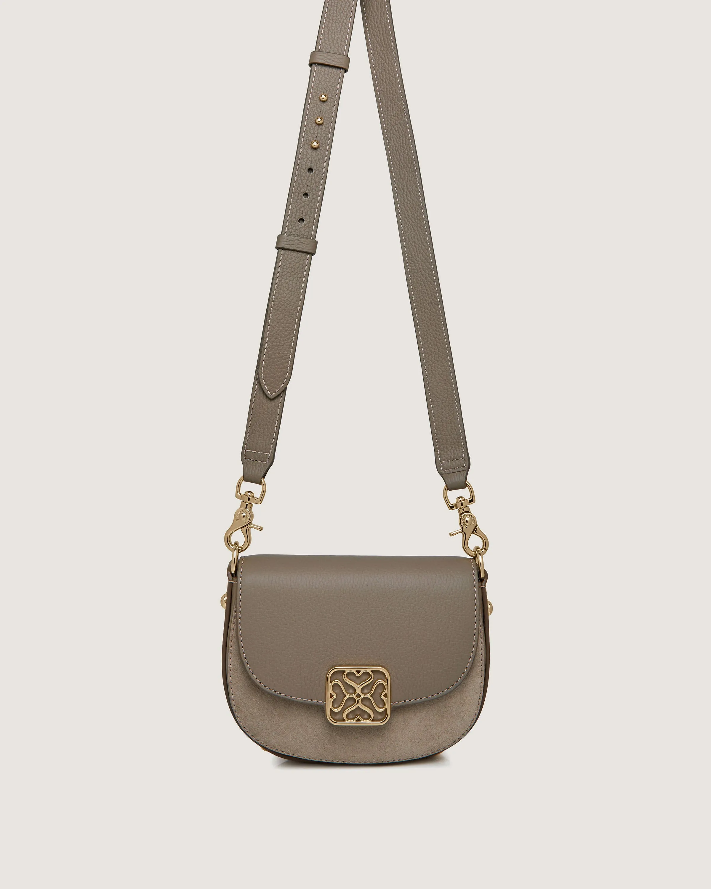 Bay Mini - Taupe Suede