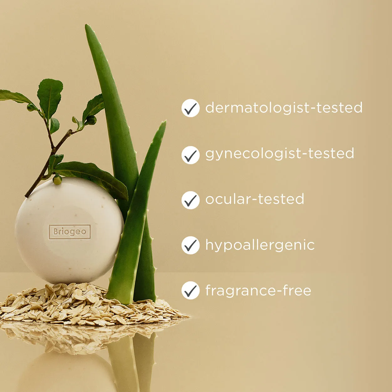 Be Gentle. Be Kind Aloe and Oat Milk Ultra Soothing 3-in-1 Cleansing Bar