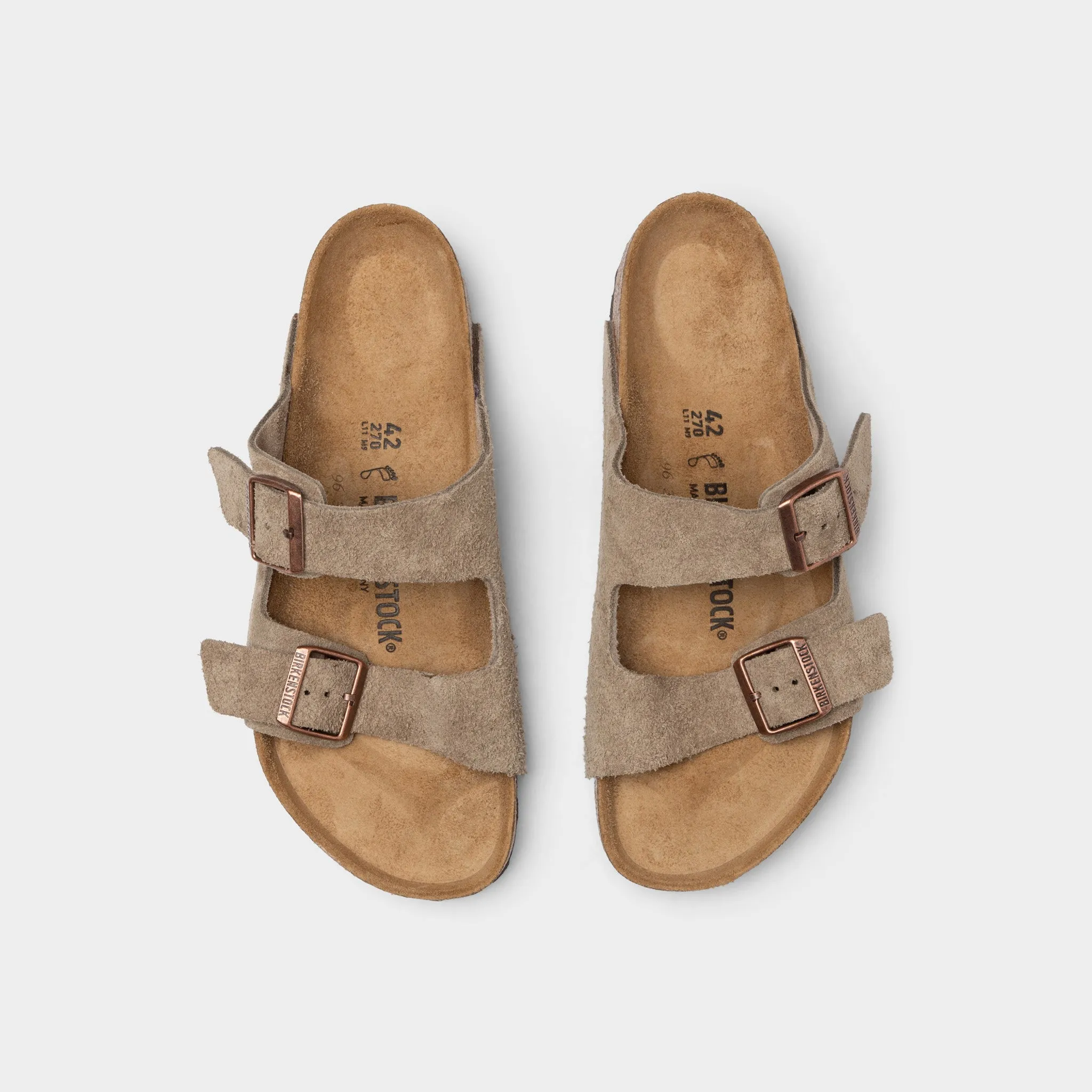 Birkenstock Arizona Suede / Taupe