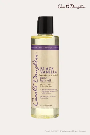 CAROLS DAUGHTER BLACK VANILLA PURE HAIR OIL 4.3oz