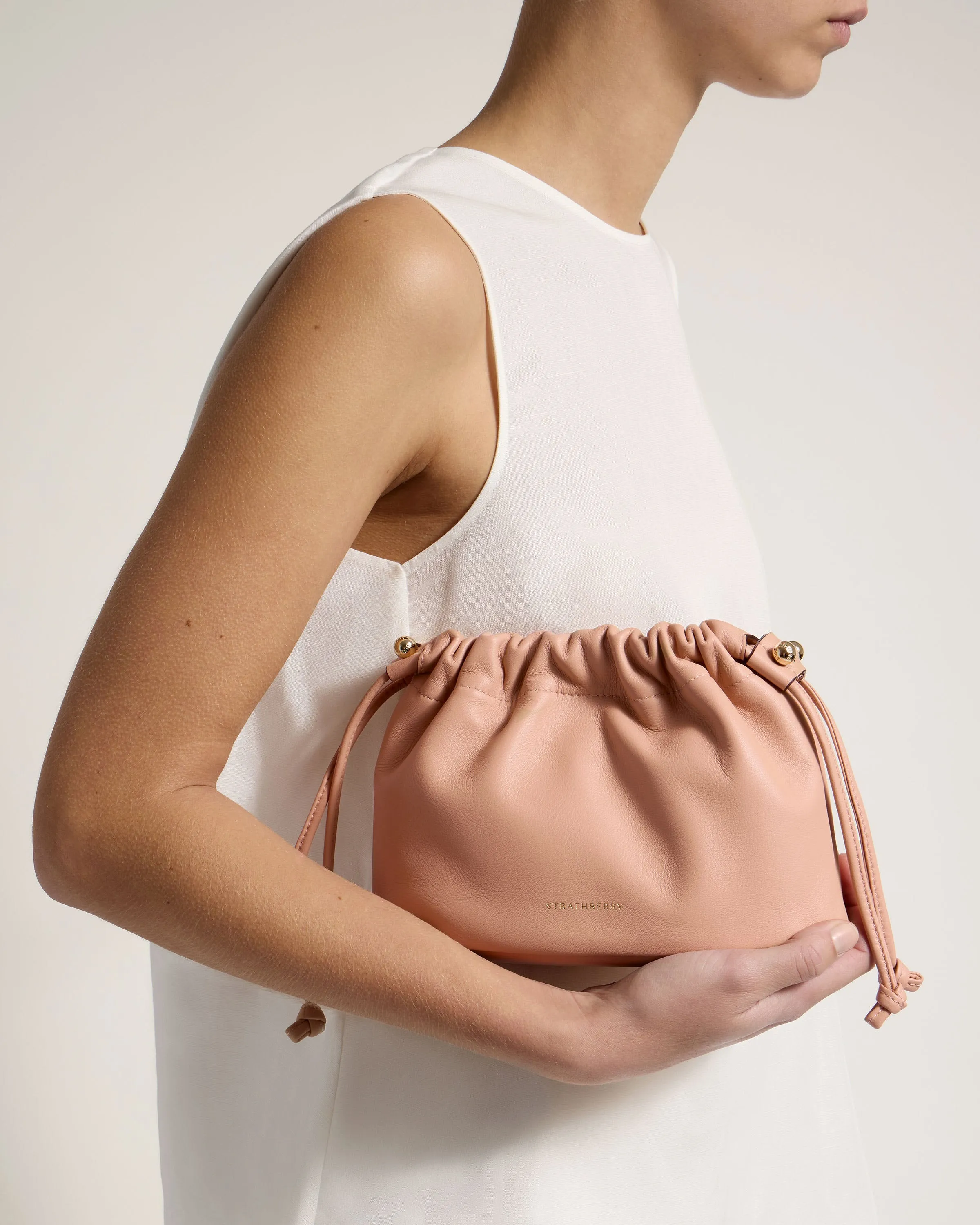 Charlotte Drawstring - Dusky Rose