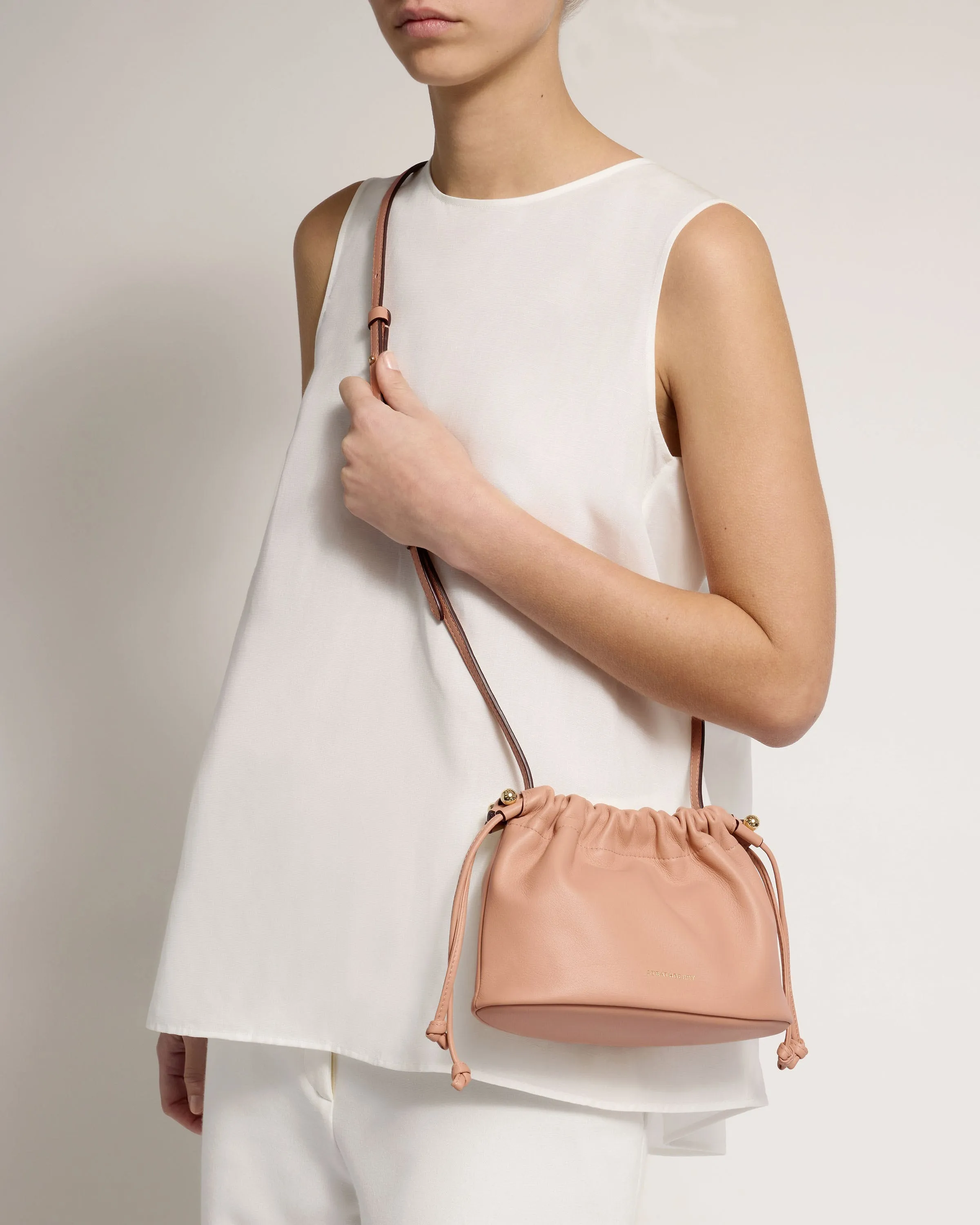 Charlotte Drawstring - Dusky Rose