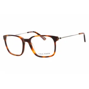 Cole Haan Men's Eyeglasses - Tortoise Plastic Full Rim Rectangular Frame | CH4045 215