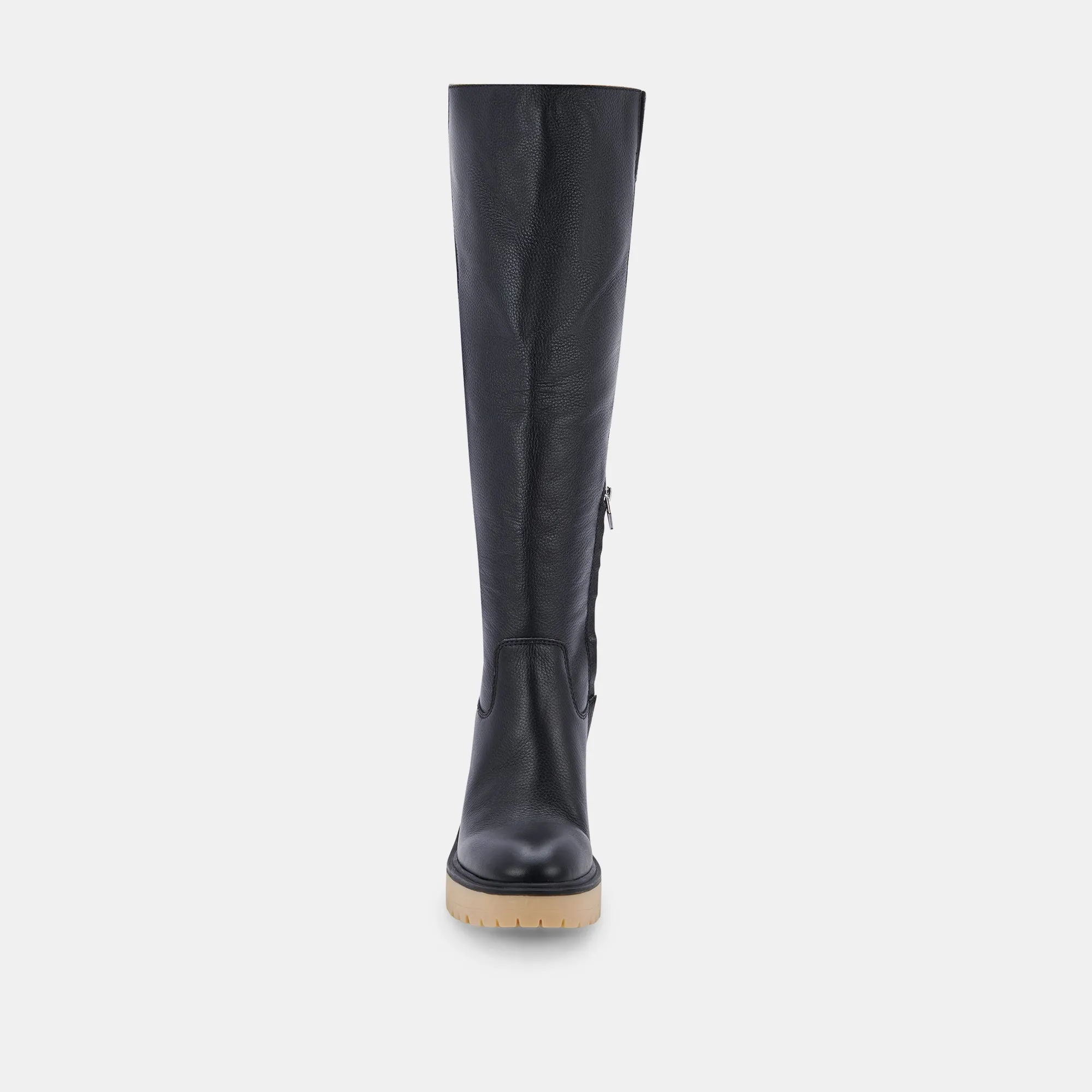 CORRY H2O WIDE BOOTS BLACK LEATHER