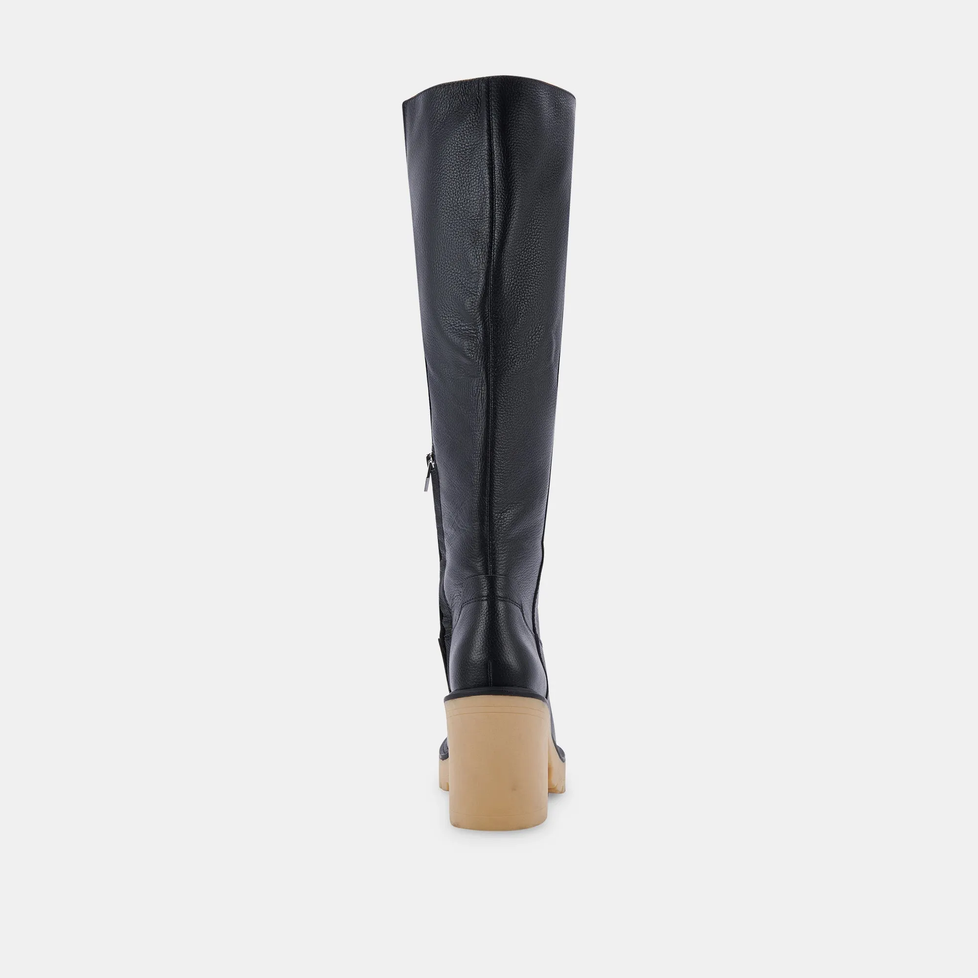 CORRY H2O WIDE BOOTS BLACK LEATHER