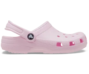 CROCS KID'S CLASSIC PINK MILK CLOGS