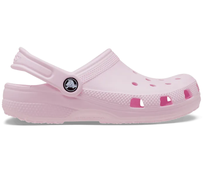 CROCS KID'S CLASSIC PINK MILK CLOGS