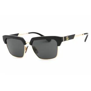 Dolce & Gabbana Men's Sunglasses - Black Metal Cat Eye Full Rim Frame | 0DG6185 501/87
