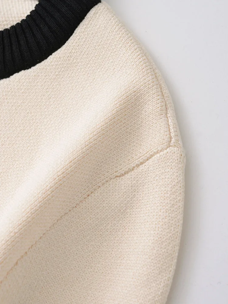 Elegant Women Knitted Cardigan Sweater