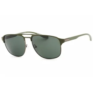 Emporio Armani Men's Sunglasses - Matte Gunmetal/Sage Green Frame | 0EA2144 336771
