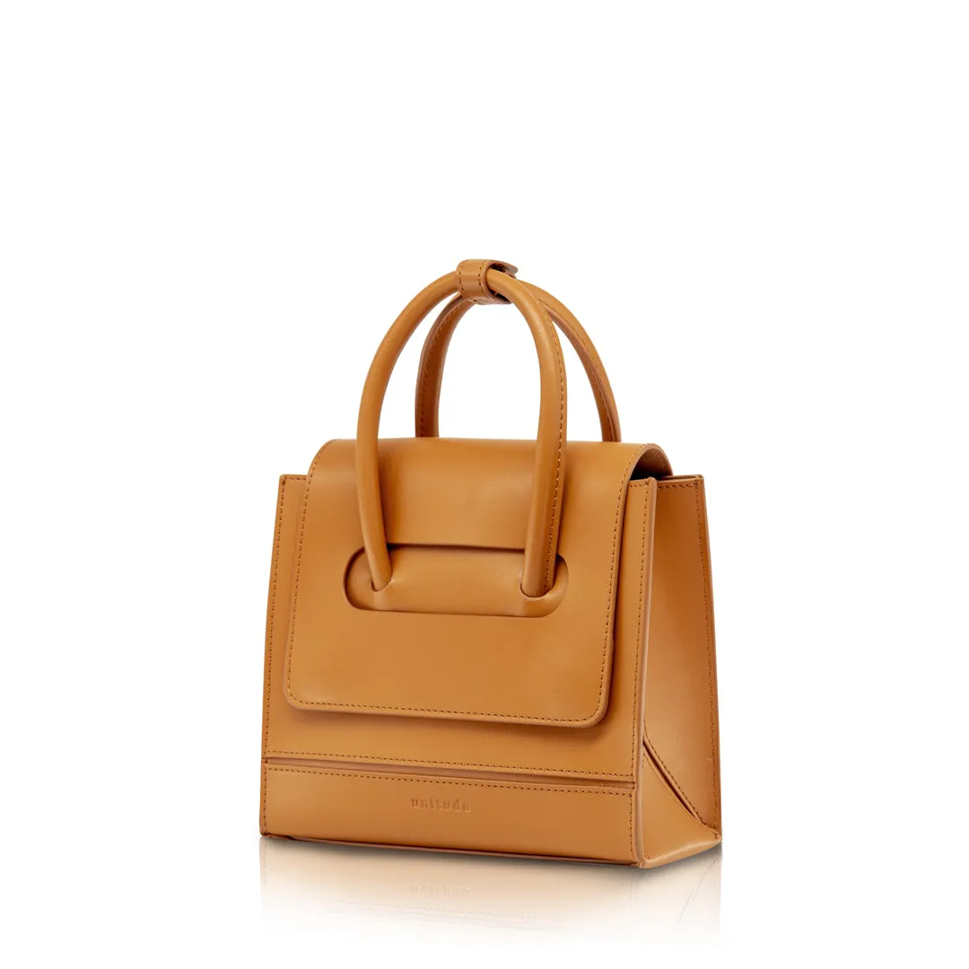 En Route Mini Crossbody Bag - Caramel Brown