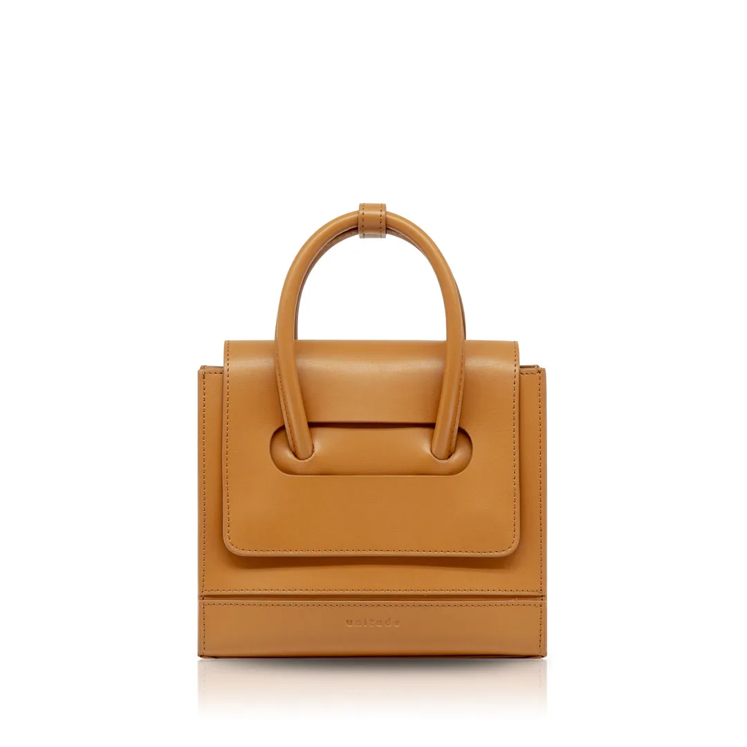 En Route Mini Crossbody Bag - Caramel Brown