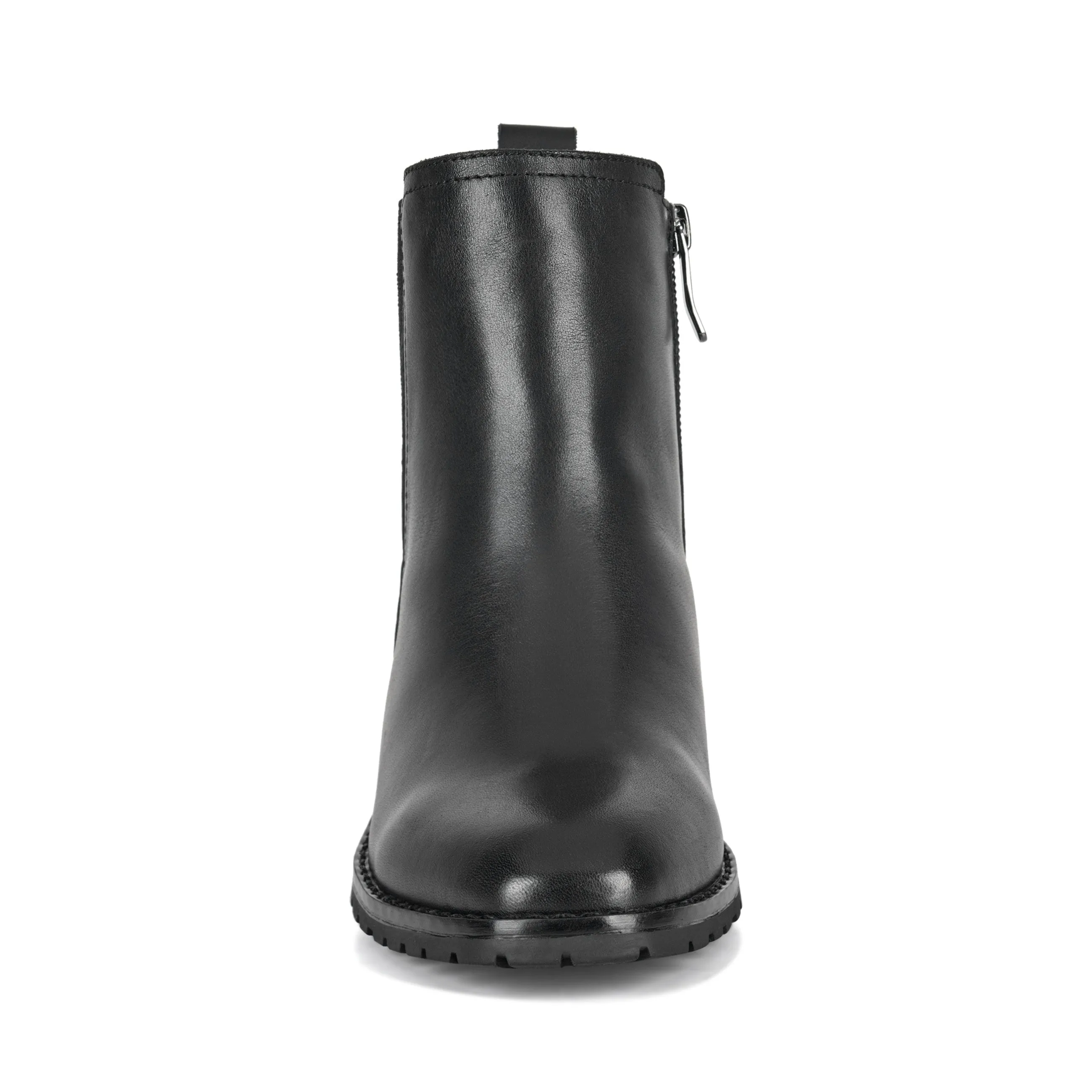 Fedra Block Heel Dress Booties