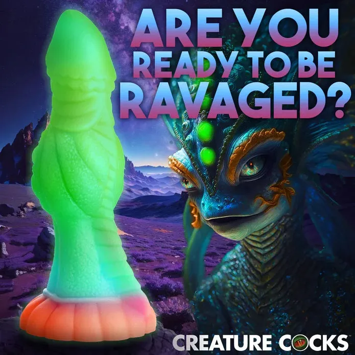 GALACTIC COCK ALIEN CREATURE GLOW-IN-THE-DARK DILDO