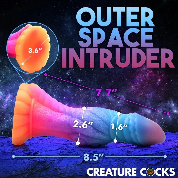 GALACTIC COCK ALIEN CREATURE GLOW-IN-THE-DARK DILDO