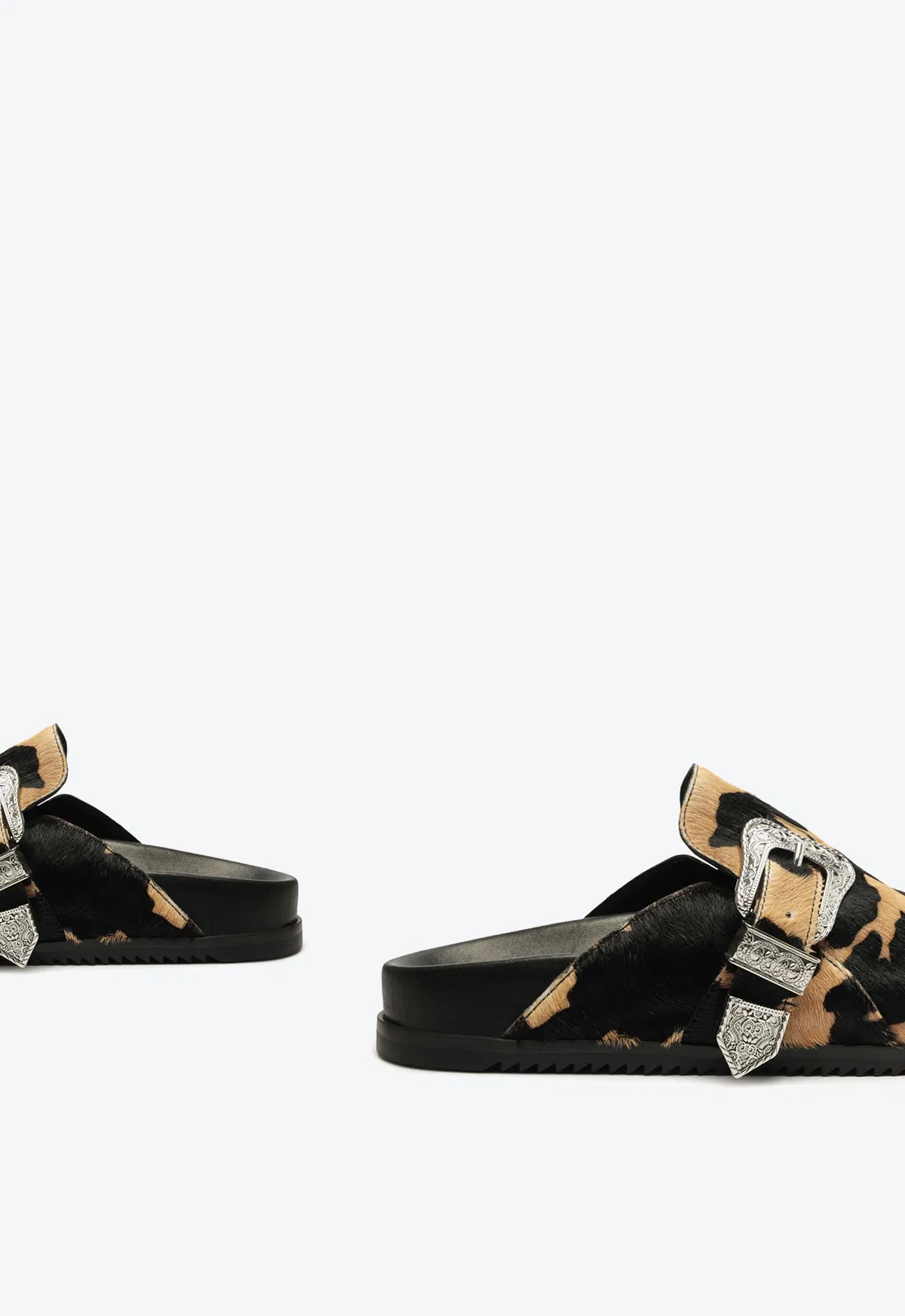 Grace Leather Flat