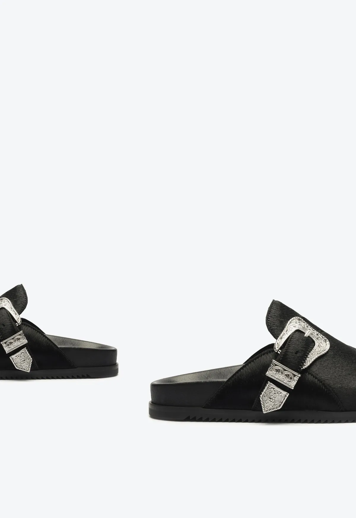 Grace Leather Flat