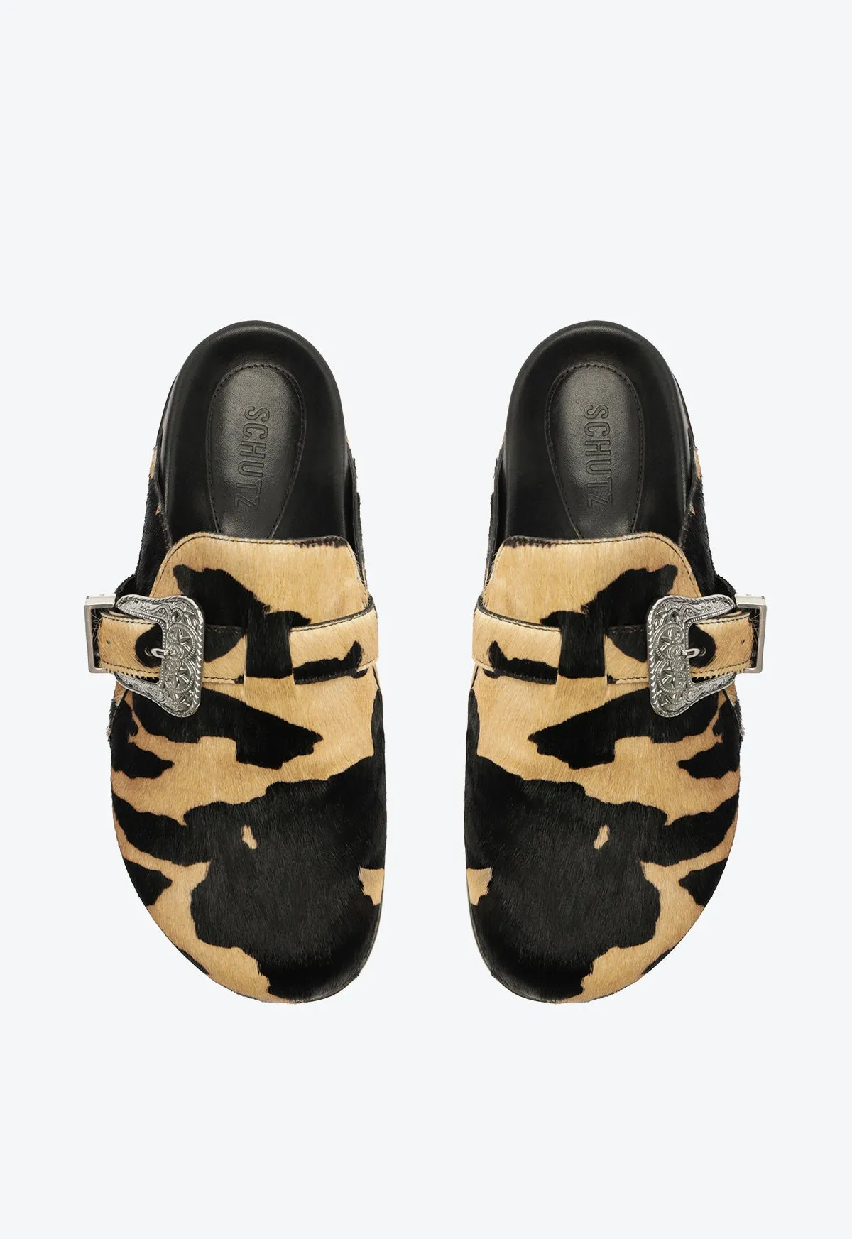 Grace Leather Flat