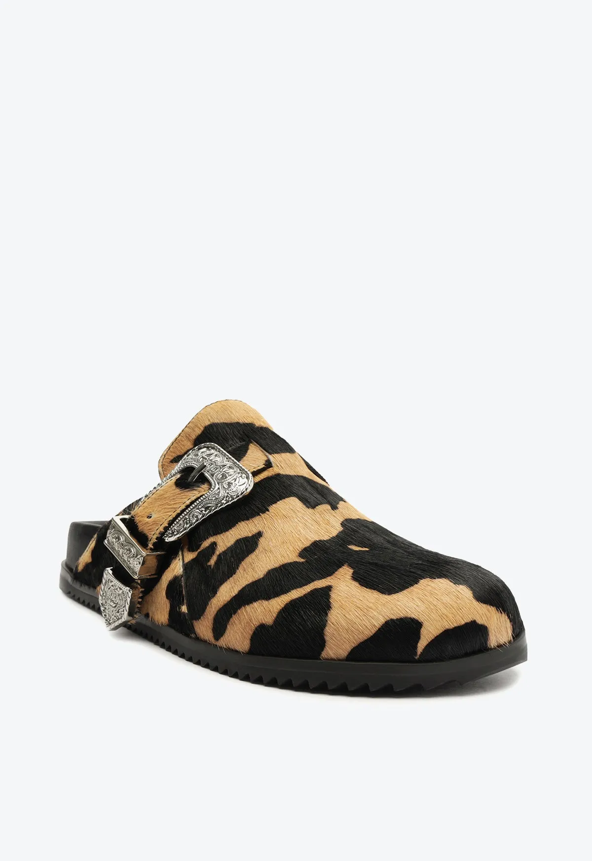 Grace Leather Flat