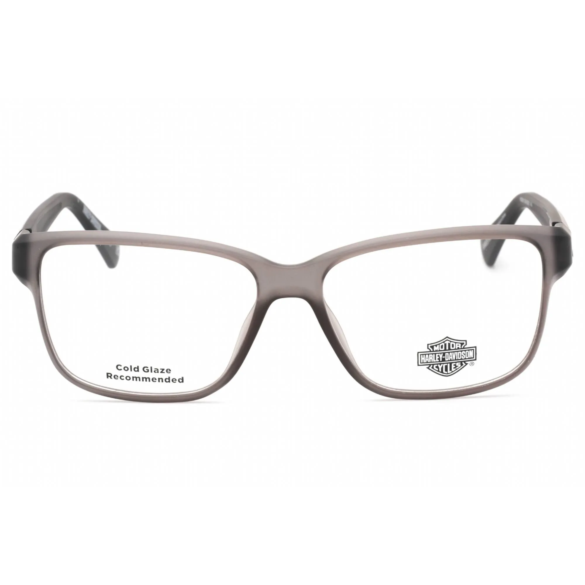 Harley Davidson Men's Eyeglasses - Grey/Other Plastic Square Shape Frame | HD0981 020