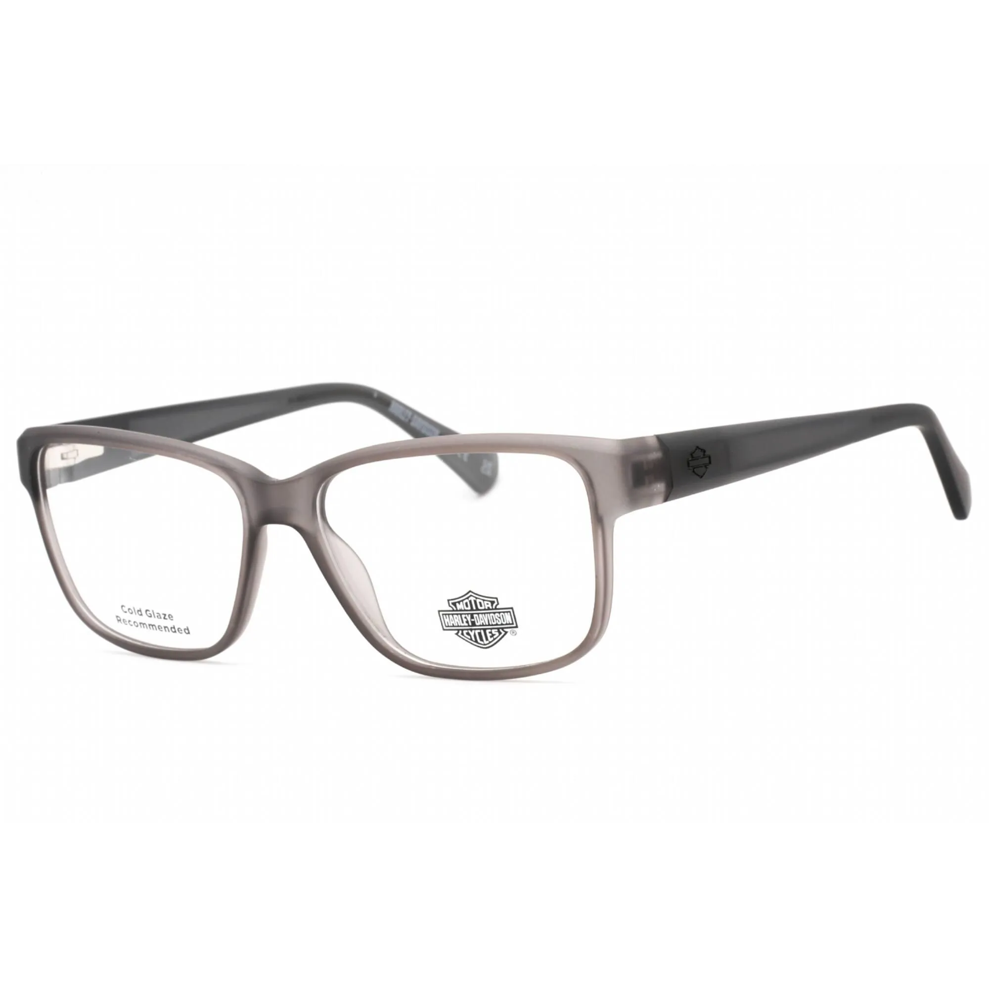 Harley Davidson Men's Eyeglasses - Grey/Other Plastic Square Shape Frame | HD0981 020