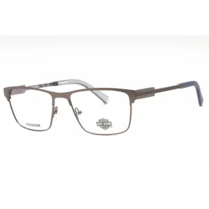 Harley Davidson Men's Eyeglasses - Matte Gunmetal Metal Full Rim Frame | HD9009 009
