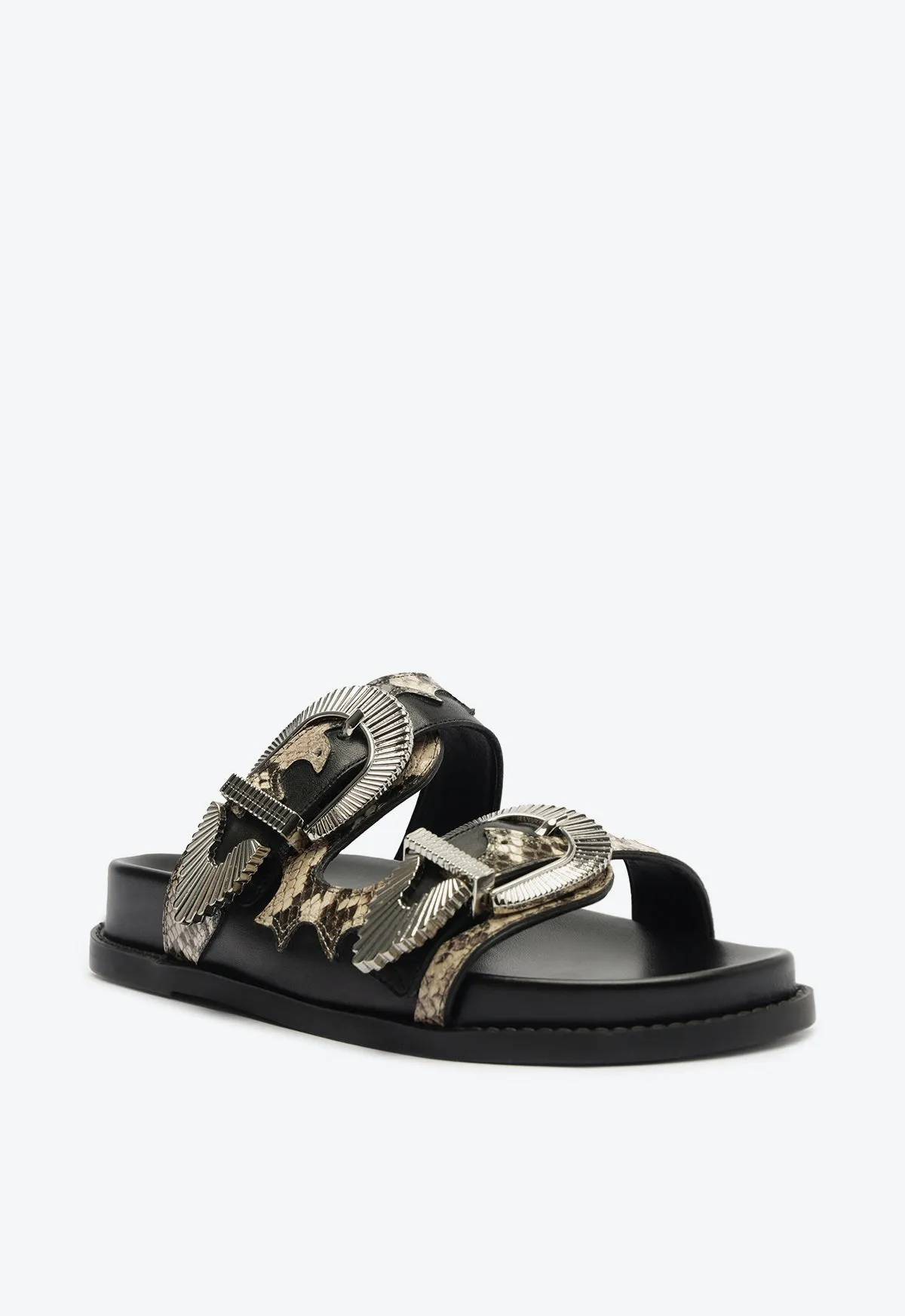 Harper Sporty Leather Sandal