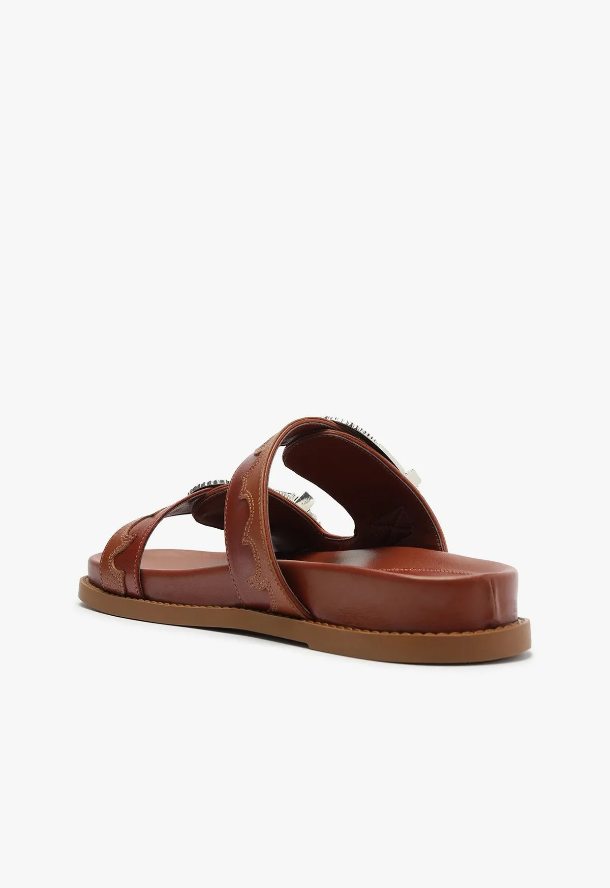 Harper Sporty Leather Sandal