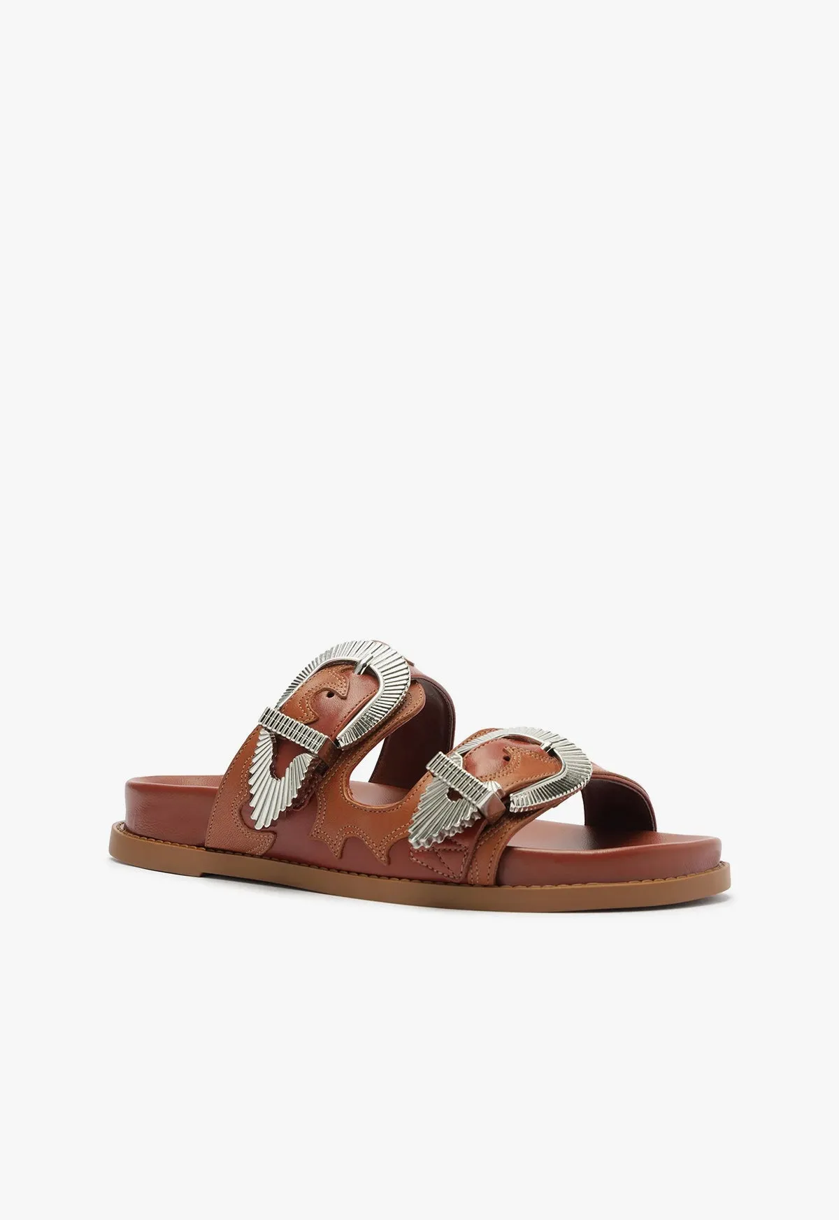 Harper Sporty Leather Sandal