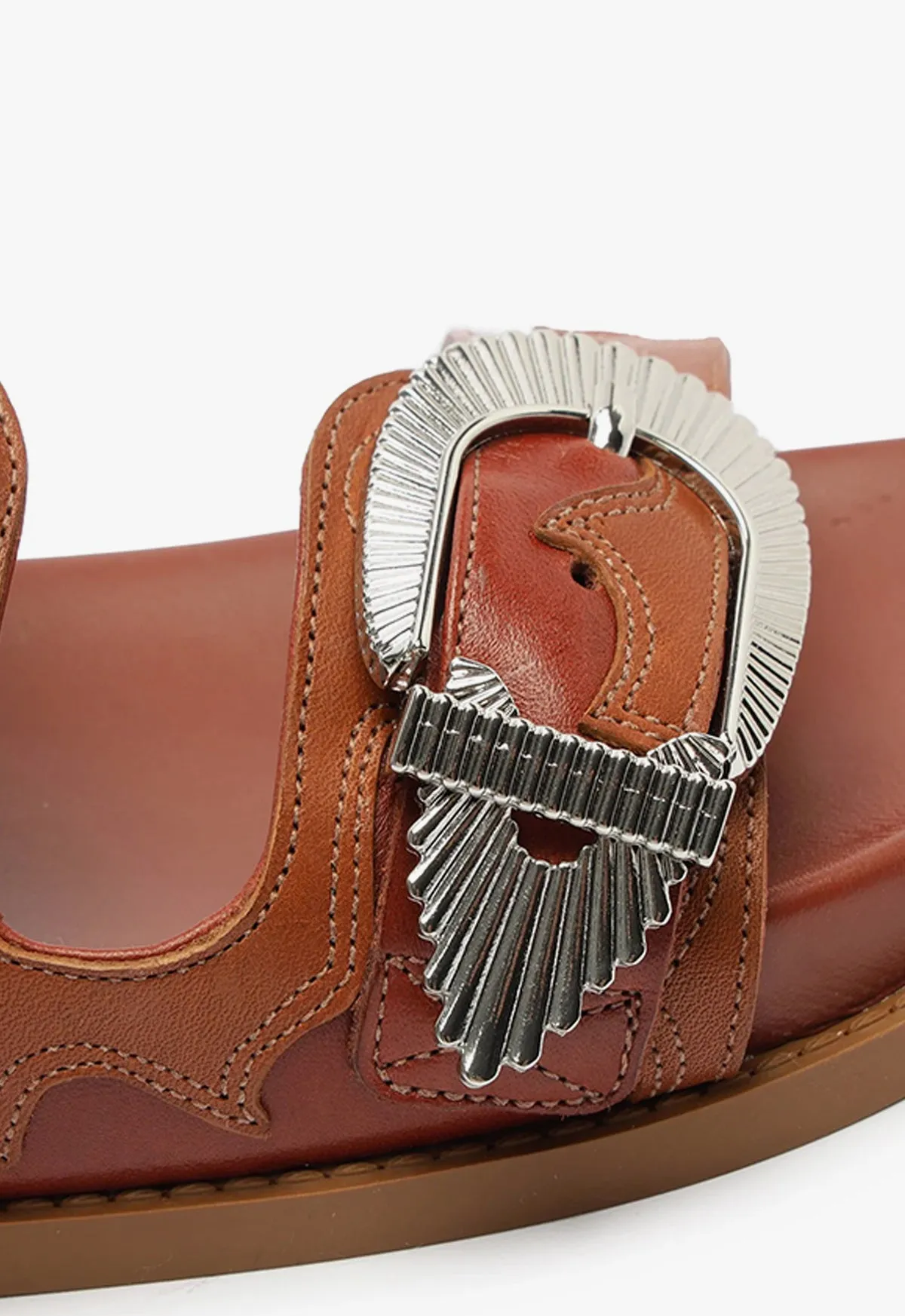 Harper Sporty Leather Sandal