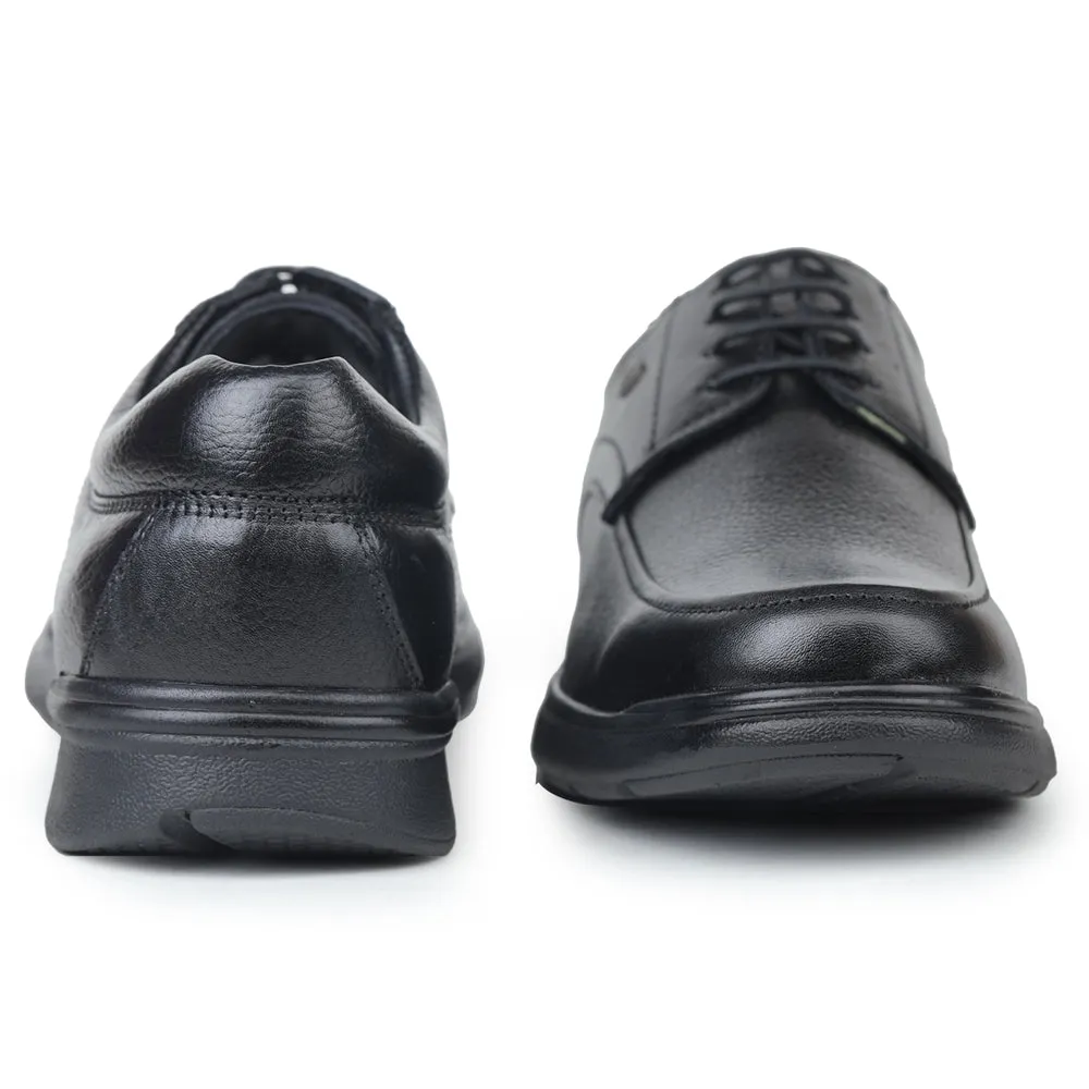 Healers Formal Lacing Shoes For Men (Black) AV-01 By Liberty
