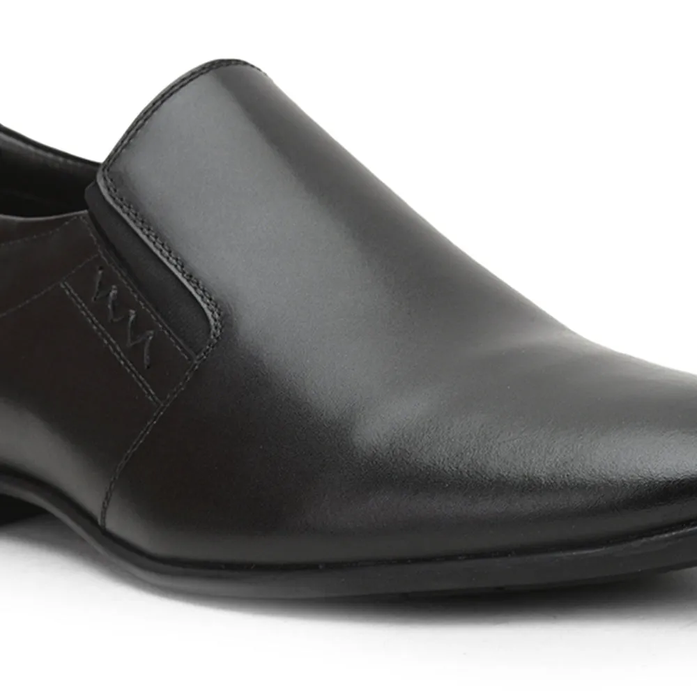 Healers Formal Non Lacing Shoes For Men (Black) SSL-211 By Liberty