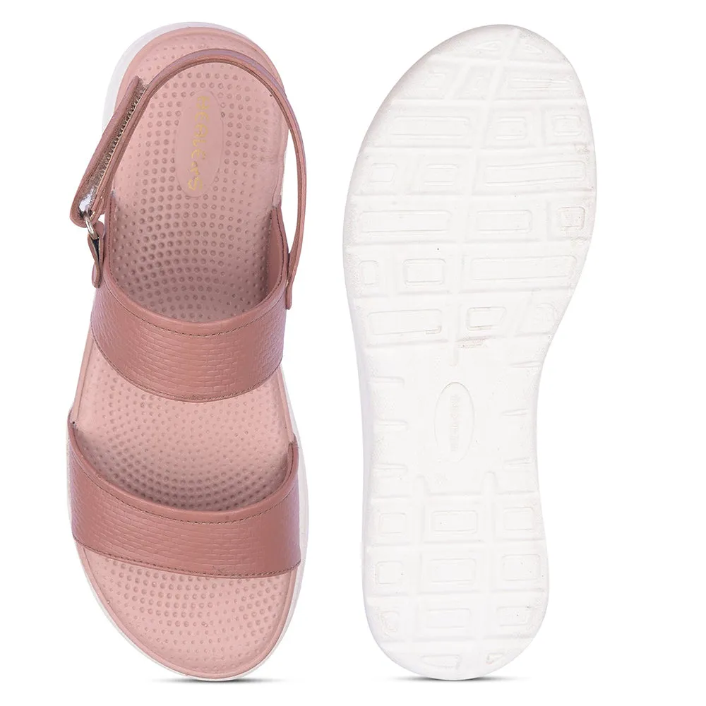 Healers Peach Casual Sandal For Women SOFIA-2E By Liberty
