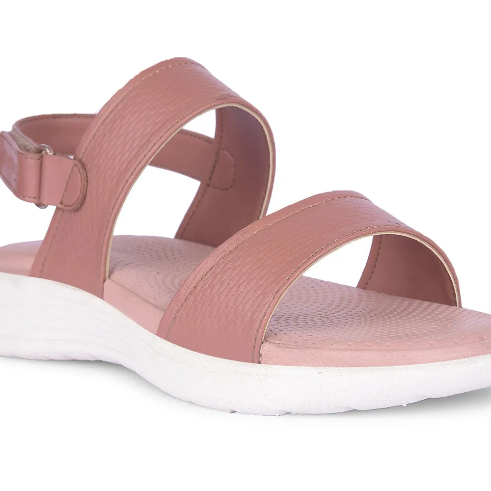 Healers Peach Casual Sandal For Women SOFIA-2E By Liberty