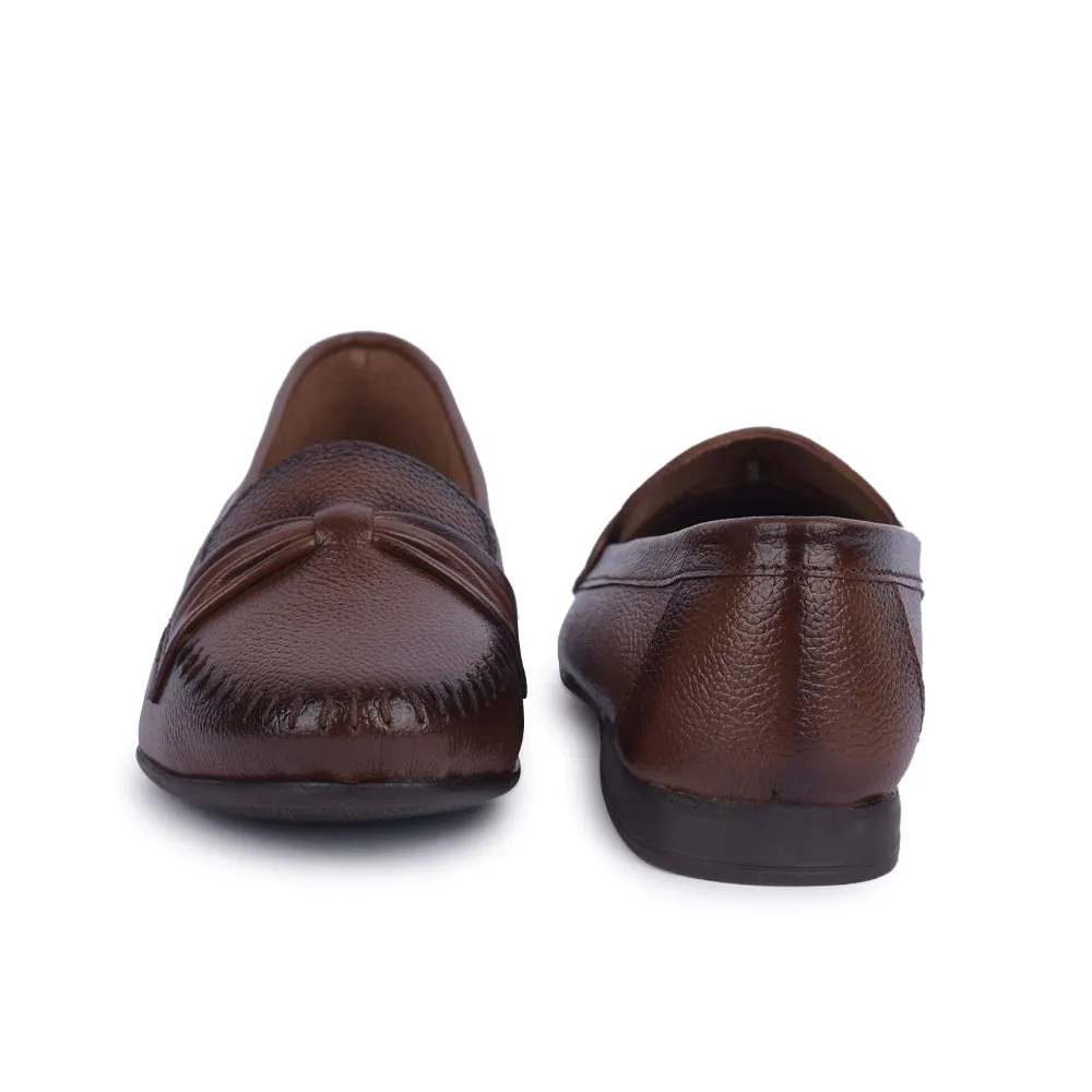 Healers Tan Formal Ballerina Shoes For Women TLO-22 By Liberty