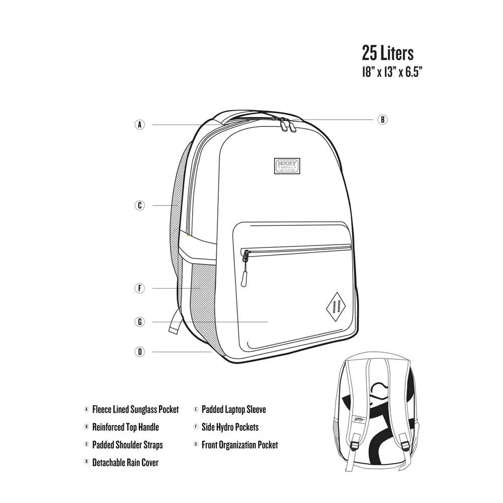 HOOey Recess Aztec (Pink/Navy) - Backpack