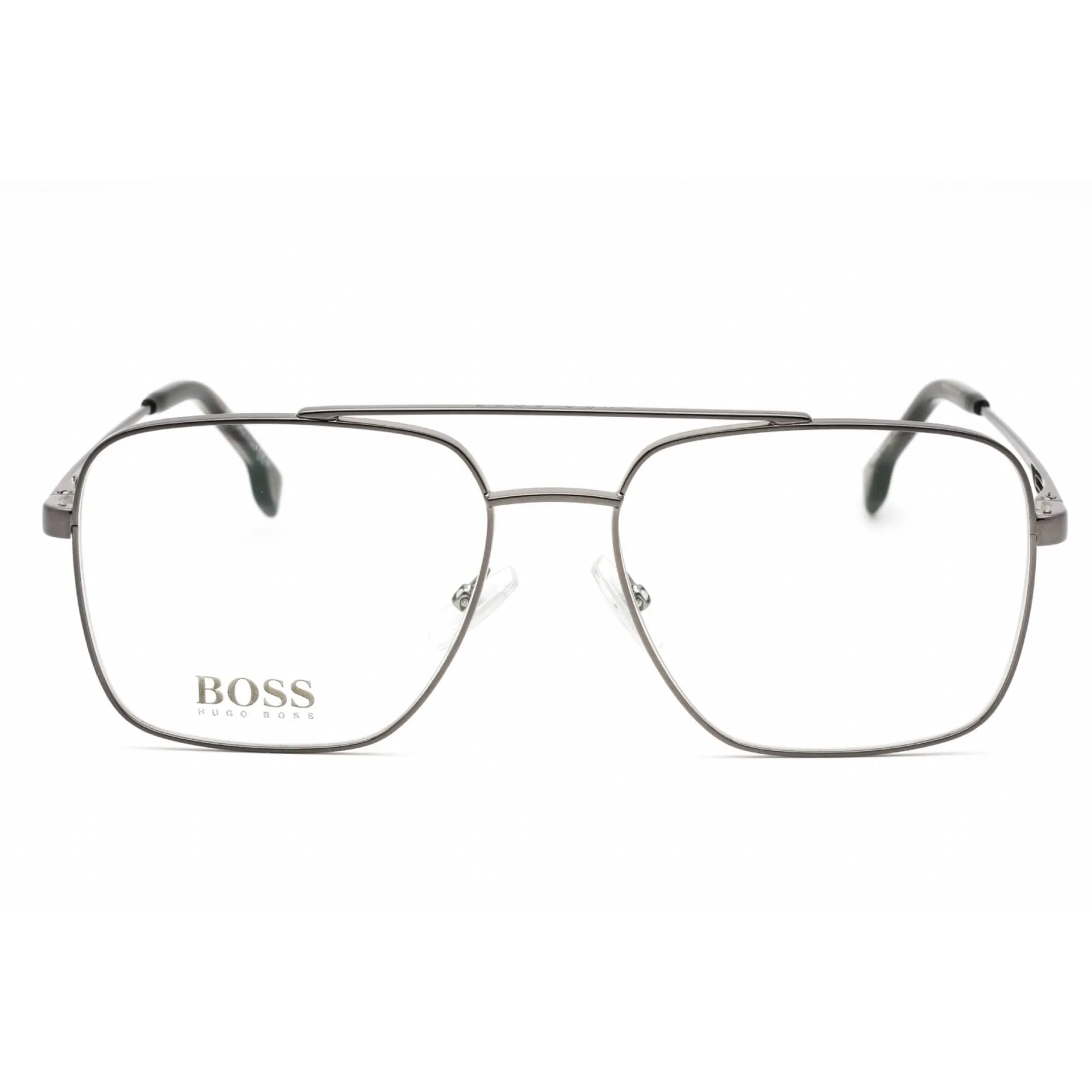 Hugo Boss Men's Eyeglasses - Dark Ruthenium Metal Aviator Frame | BOSS 1328 0KJ1 00