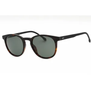 Hugo Boss Men's Sunglasses - Dark Havana Plastic Round Full Rim Frame | 0922/S 0086 00