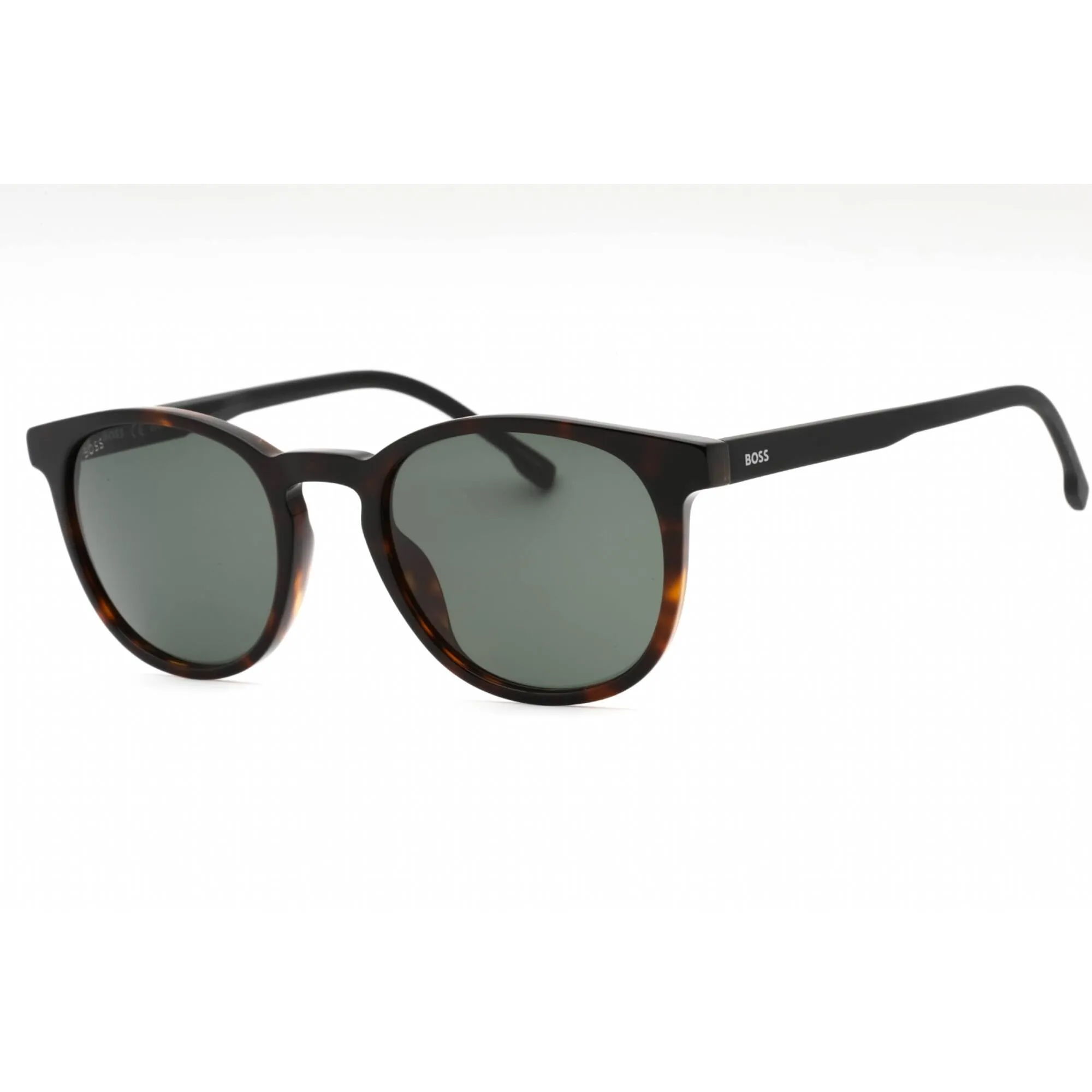 Hugo Boss Men's Sunglasses - Dark Havana Plastic Round Full Rim Frame | 0922/S 0086 00