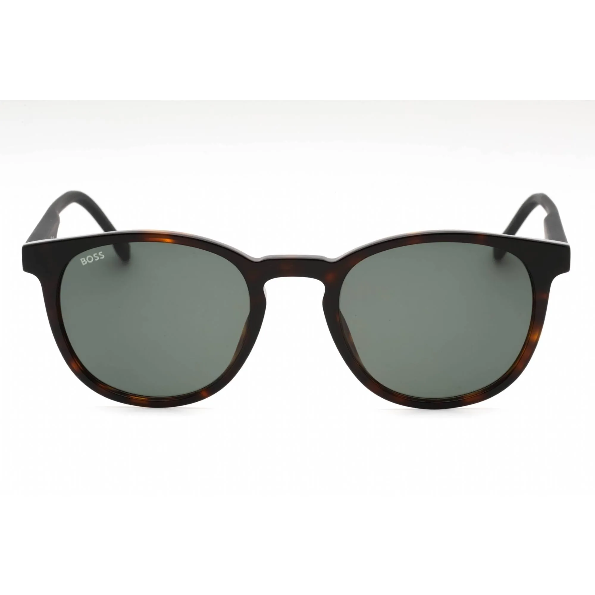 Hugo Boss Men's Sunglasses - Dark Havana Plastic Round Full Rim Frame | 0922/S 0086 00