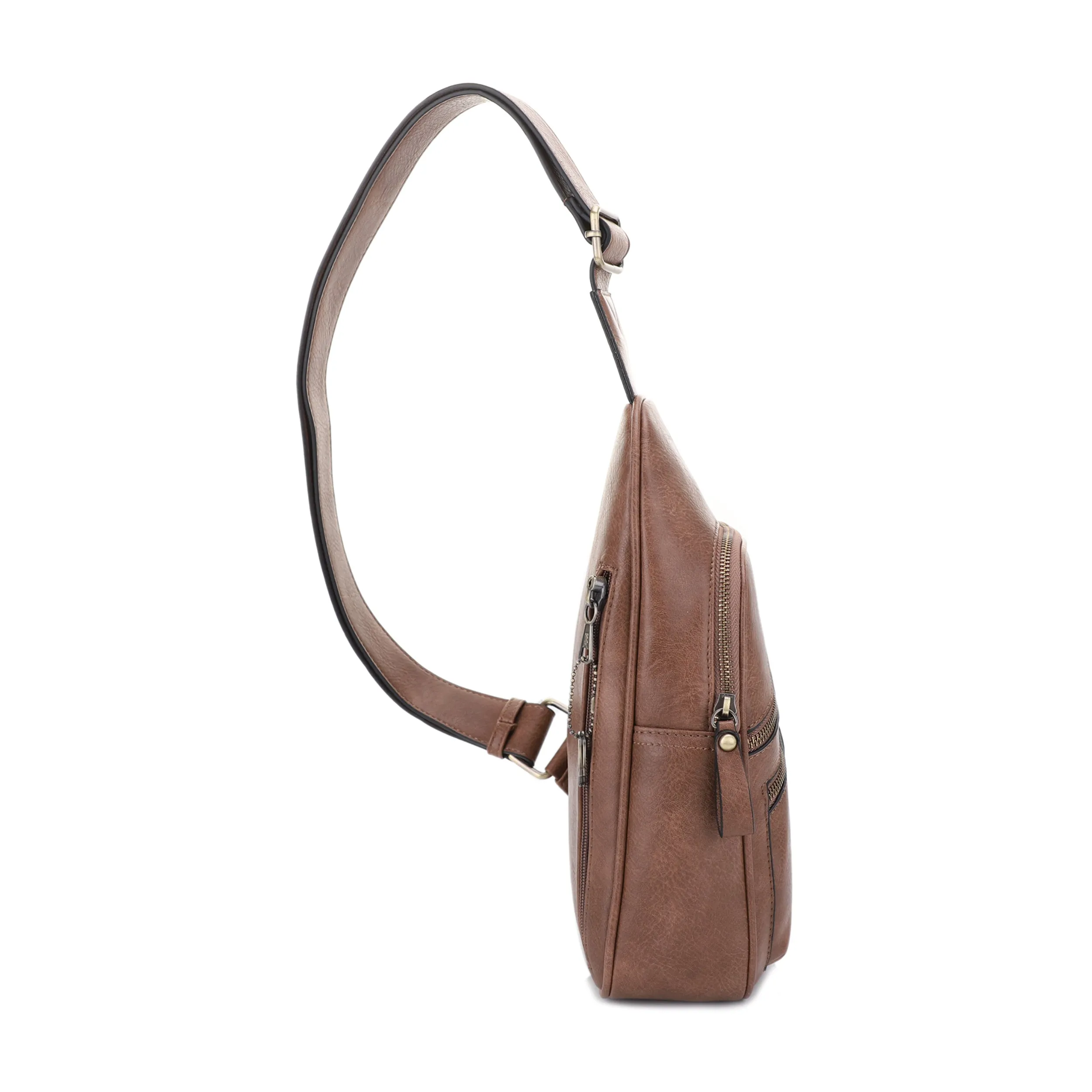 Jeannie Concealed Carry Lock and Key Sling Shoulder Backpack